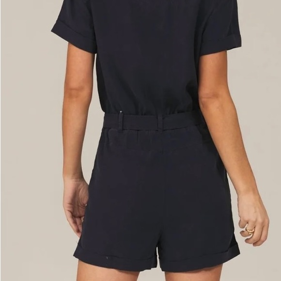 Bella Dahl black short romper - Picture 2 of 2